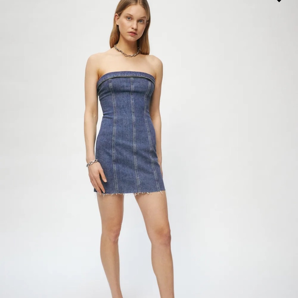 Reformation Madilyn Denim Dress